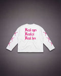 "REAL LIARS" L/S PINK