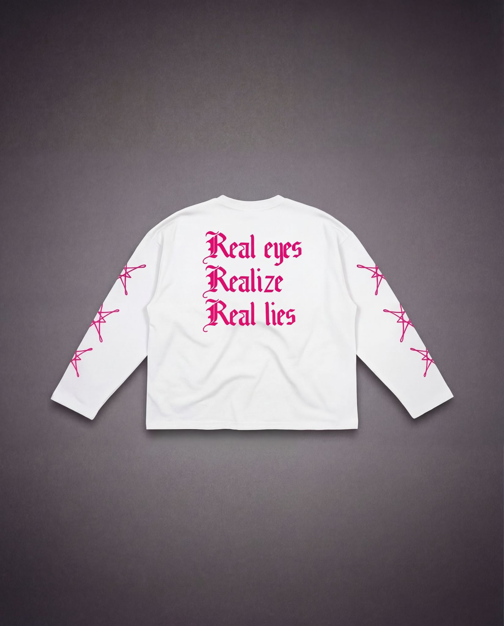 "Real Liars" L/S Pink