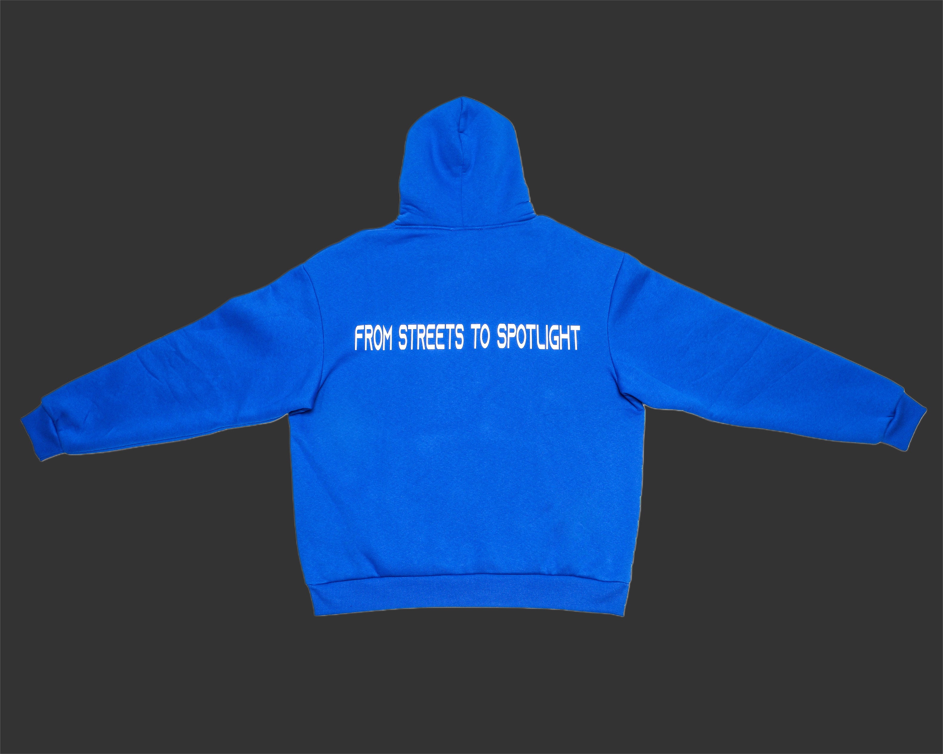 "DOG" HOODIE ROYAL