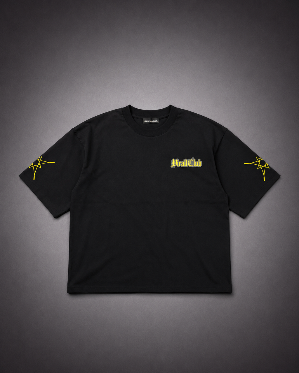 "REAL LIARS" TEE BLACK