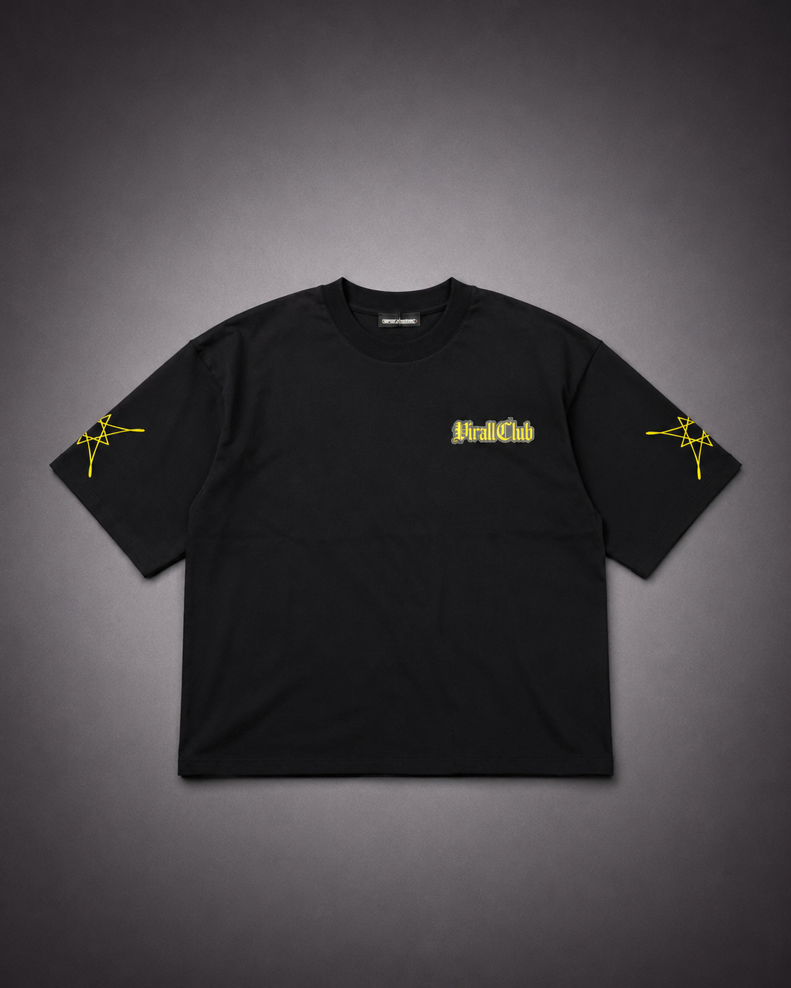"REAL LIARS" TEE BLACK