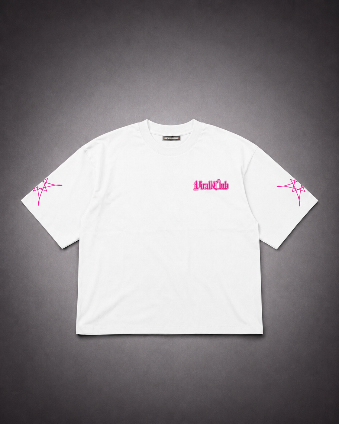 "REAL LIARS" TEE PINK