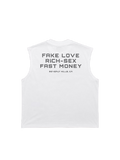 "Beverly Hills" Sleeve White