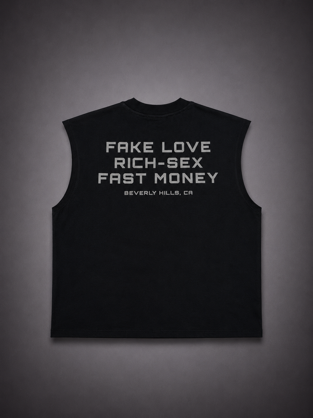 "Beverly Hills" Sleeve Black