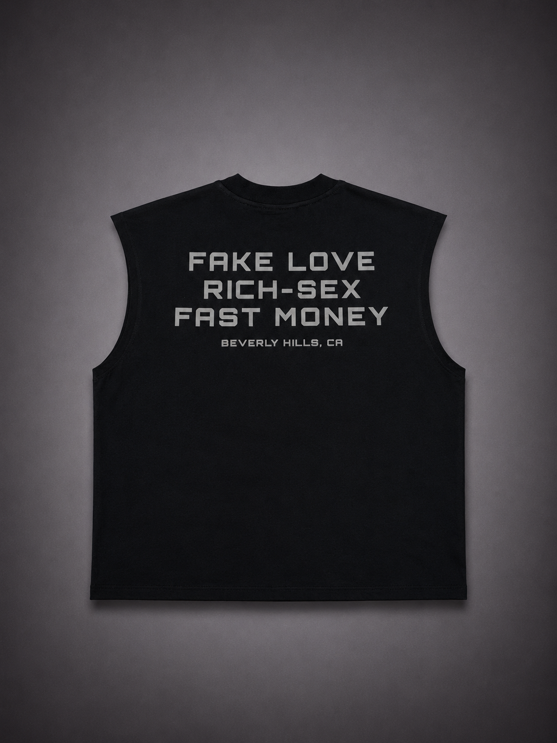 "Beverly Hills" Sleeve Black