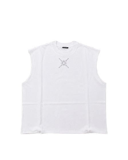 "Beverly Hills" Sleeve White