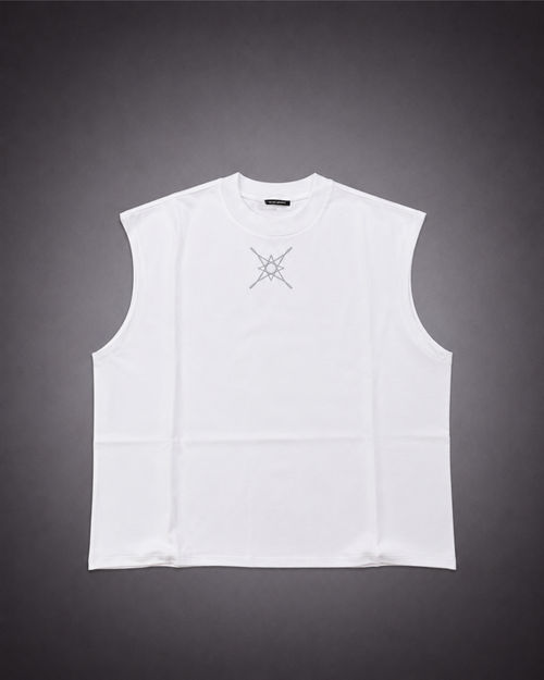 "Beverly Hills" Sleeve White