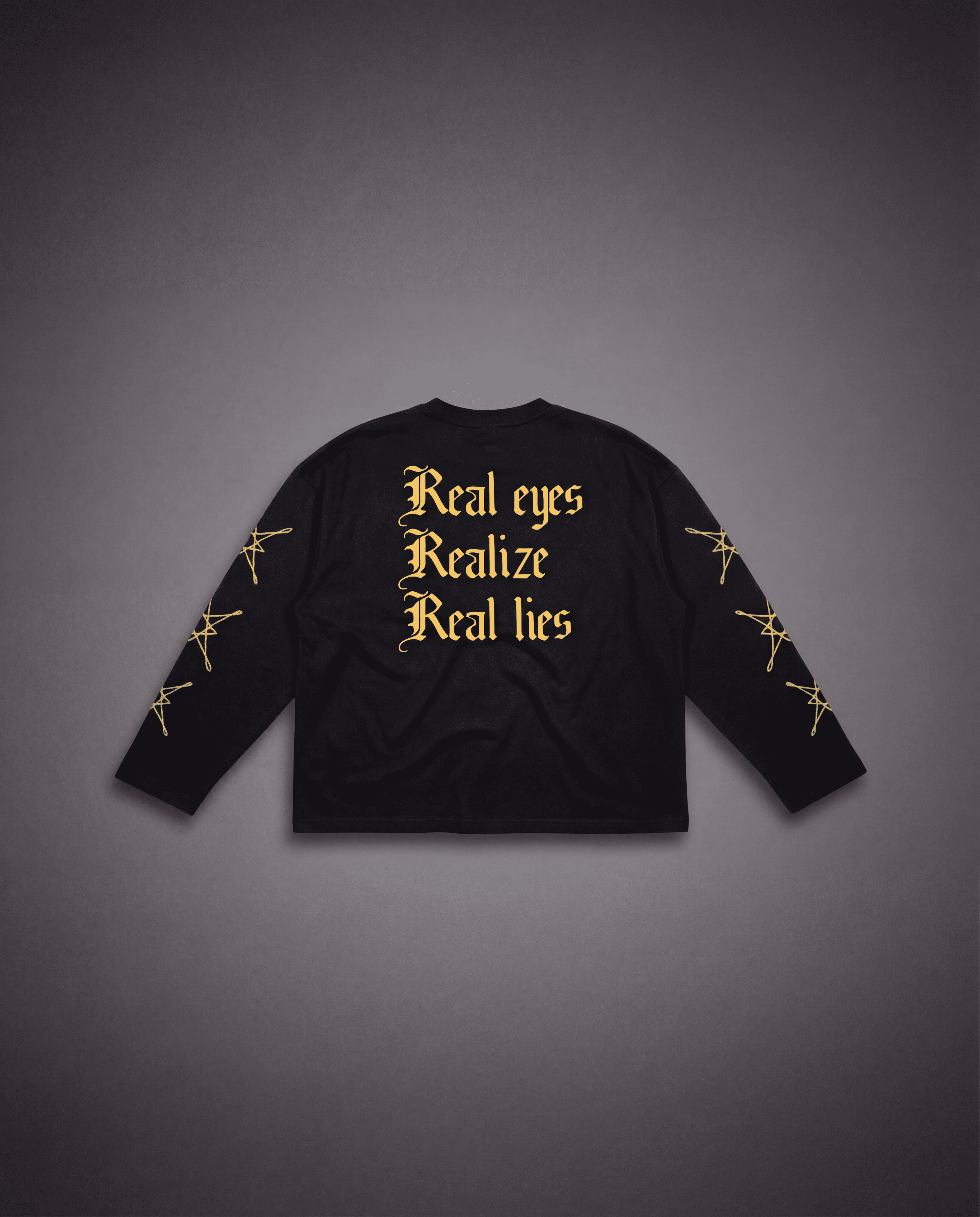 "Real Liars" L/S Black